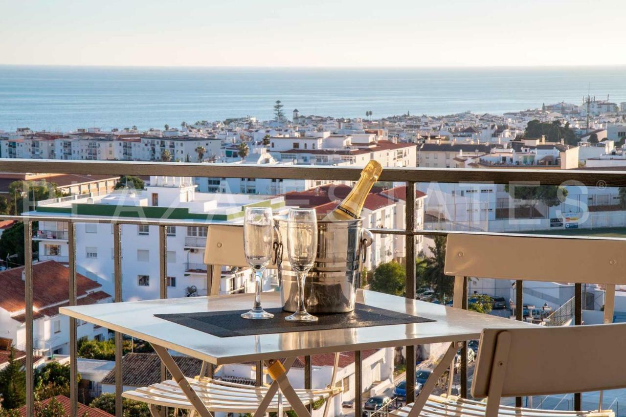 شقة Spectacular Sea Views From Solana 5 Street, نيرخا المظهر الخارجي الصورة
