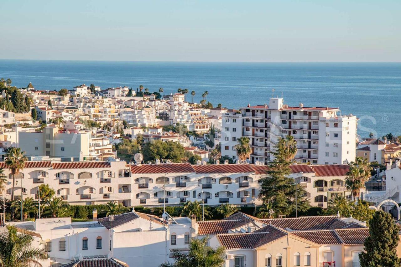 شقة Spectacular Sea Views From Solana 5 Street, نيرخا المظهر الخارجي الصورة