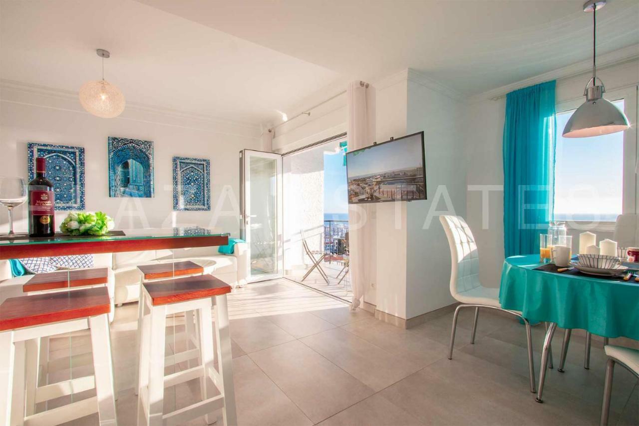 شقة Spectacular Sea Views From Solana 5 Street, نيرخا المظهر الخارجي الصورة